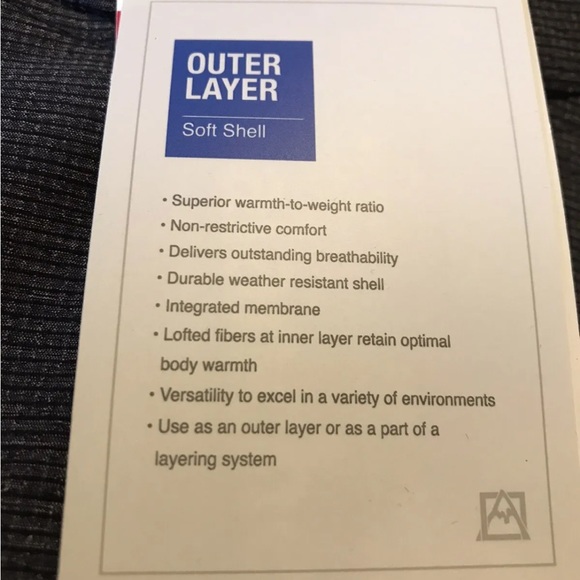 Avalanche Colorblock Softshell Men’s Jacket Blue - Picture 7 of 7